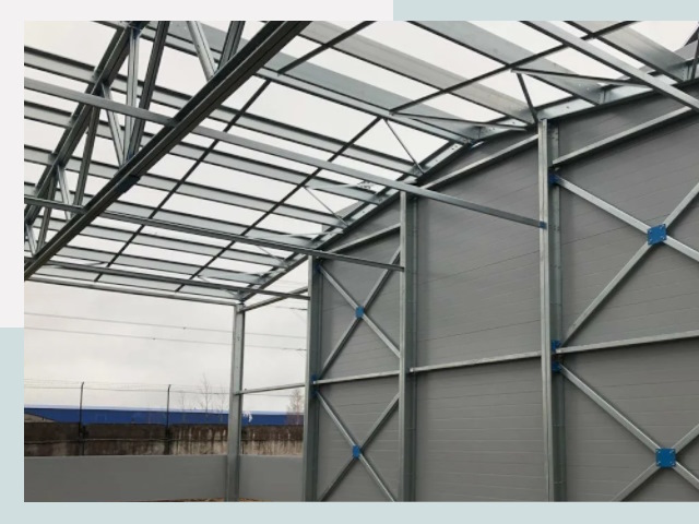 Каркасные ангары от СтальСтрой-Кнл по цене от 611 руб.