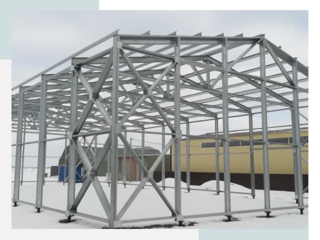 Каркасные ангары в Кинели