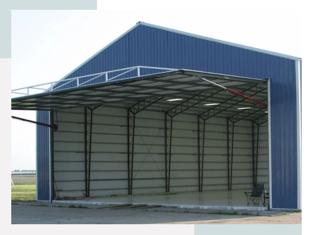 Прямо стенные ангары в Кинели