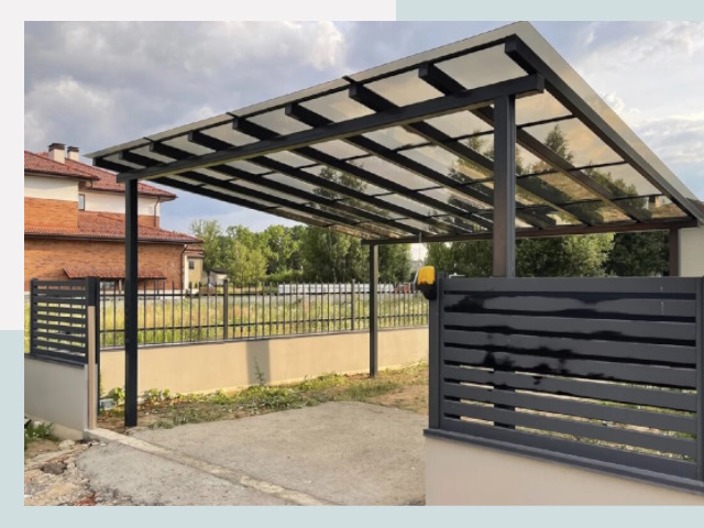 Металлические навесы в Кинель от 611 руб. за м²