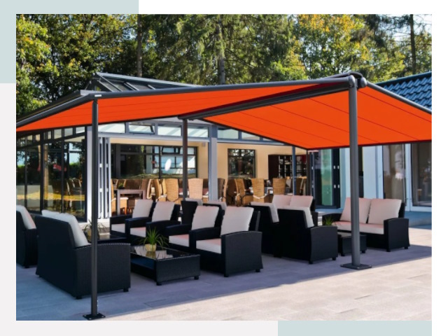 Навесы для кафе и ресторанов в Кинели