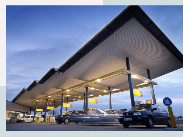 Навесы для АЗС в Кинель от 611 руб. - Защита и комфорт