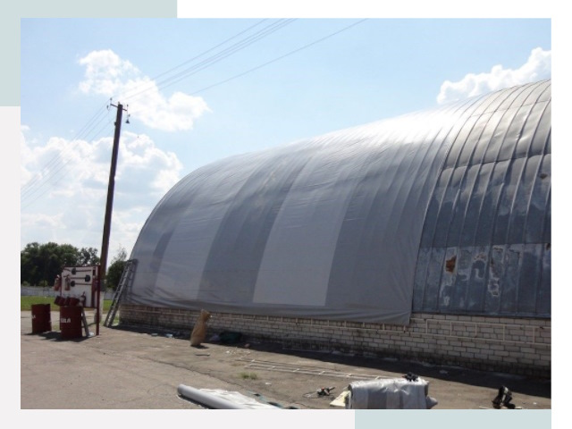 Ремонт ангаров в Кинели